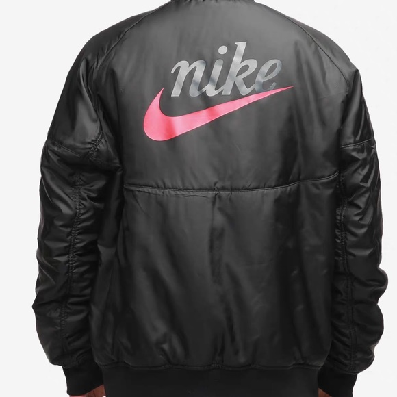 MEN'S NIKE REVERSIBLE QUILTED JACKET XL - Picture 11 of 13